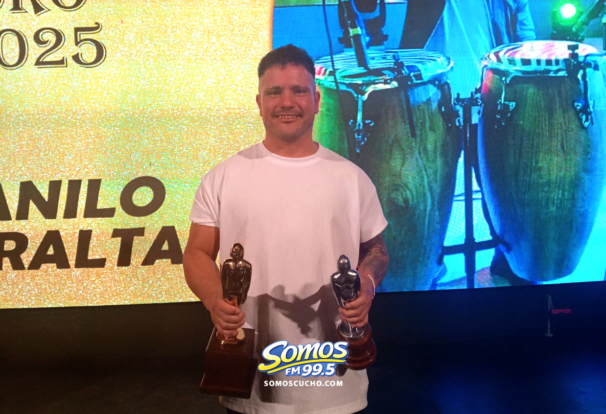 PAMPA DE CULTURA Y EDUCACION 2025: DANILO PERALTA ES DE ORO